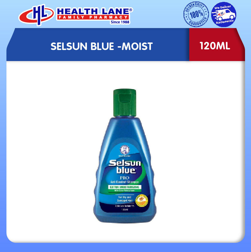 SELSUN BLUE-MOIST 120ML